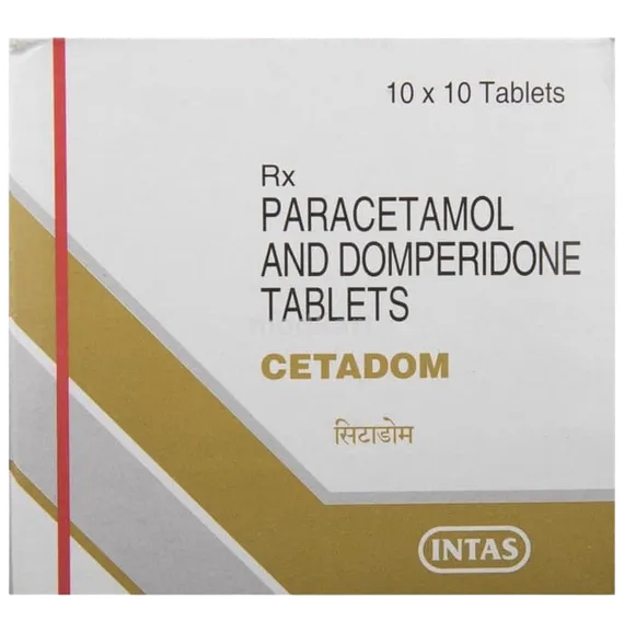 cetadom tablet 10's
